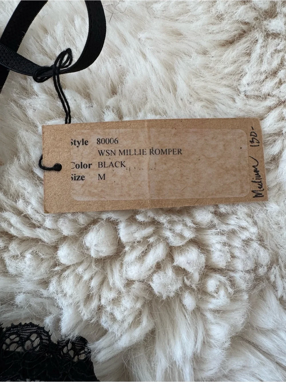 Only Hearts Whisper Sweet Nothings Romper NWT Medium - Picture 3 of 4